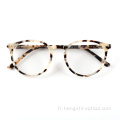 Fashion Eye Glass Acetate Eyewear Custom Your Logo Fancy Grasses Frame